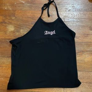 Black Angel Rue21 strapless tank top Size:L